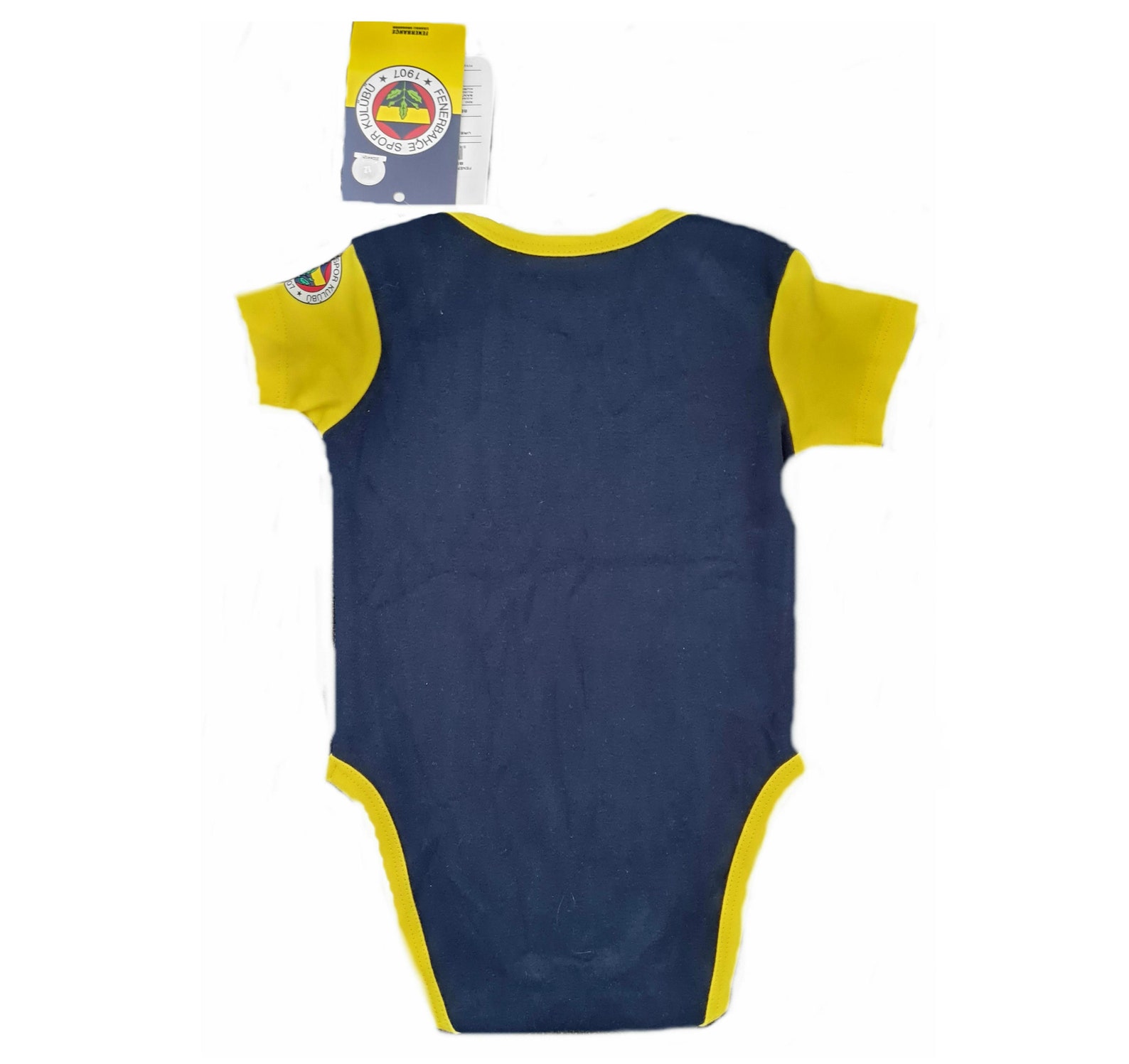 Original Fenerbahce Istanbul Bebek Tulum Body Romper Shirt