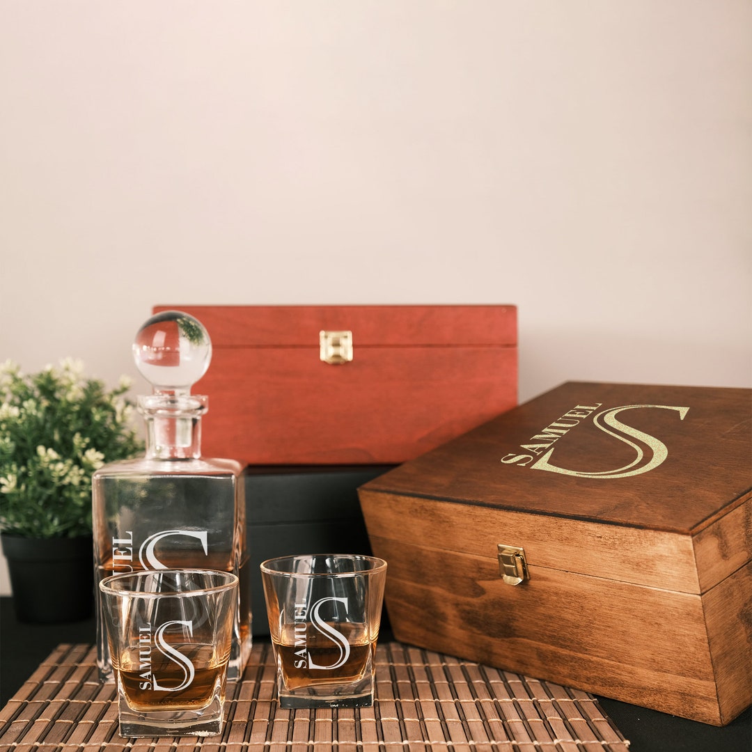 Personalized Custom Whiskey Glasses Christmas Gift, Personalized Gift ...