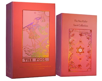 The Neo Rider Tarot Collection - The Love Deck , 78 Tarot Decks + Booklet, 78 Tarot Cards Deck Set with Exquisite Box