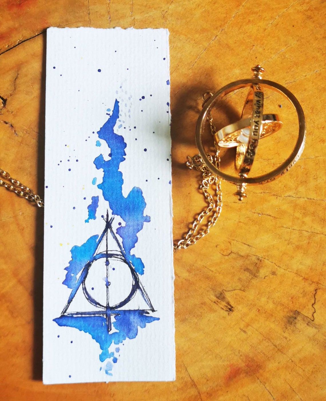 Watercolour Harry Potter Bookmarks - Etsy