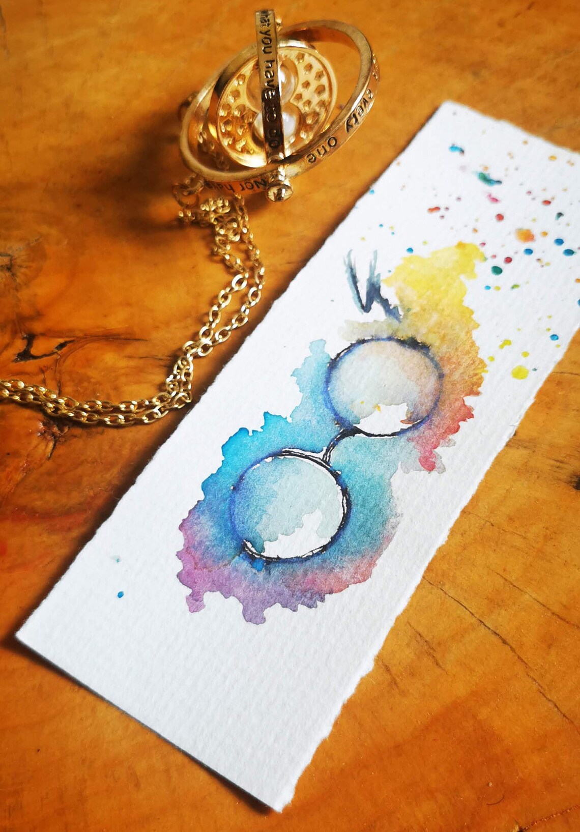 Watercolour Harry Potter Bookmarks - Etsy