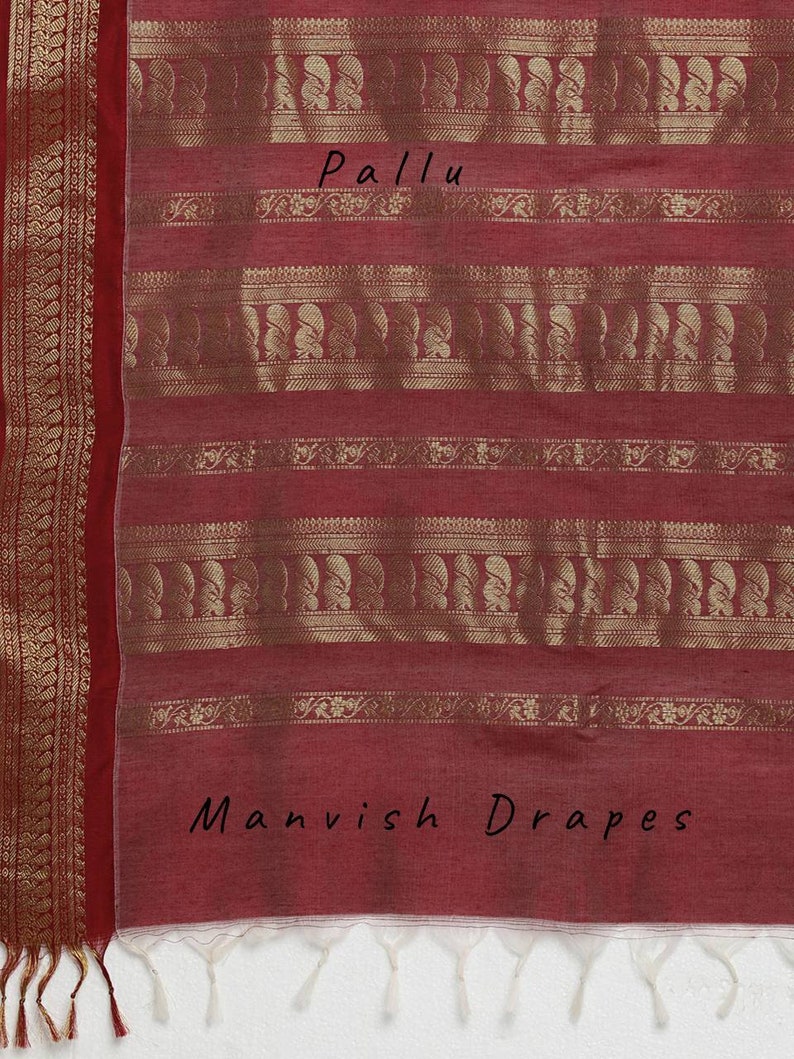 Black saree for Makarsakranthi White Gadwal Saree Gadwal Silk Cotton- White Elegant Wear for all Festivals and Seasons Bengali Wedding