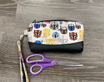 Mandalorian inspired wristlet