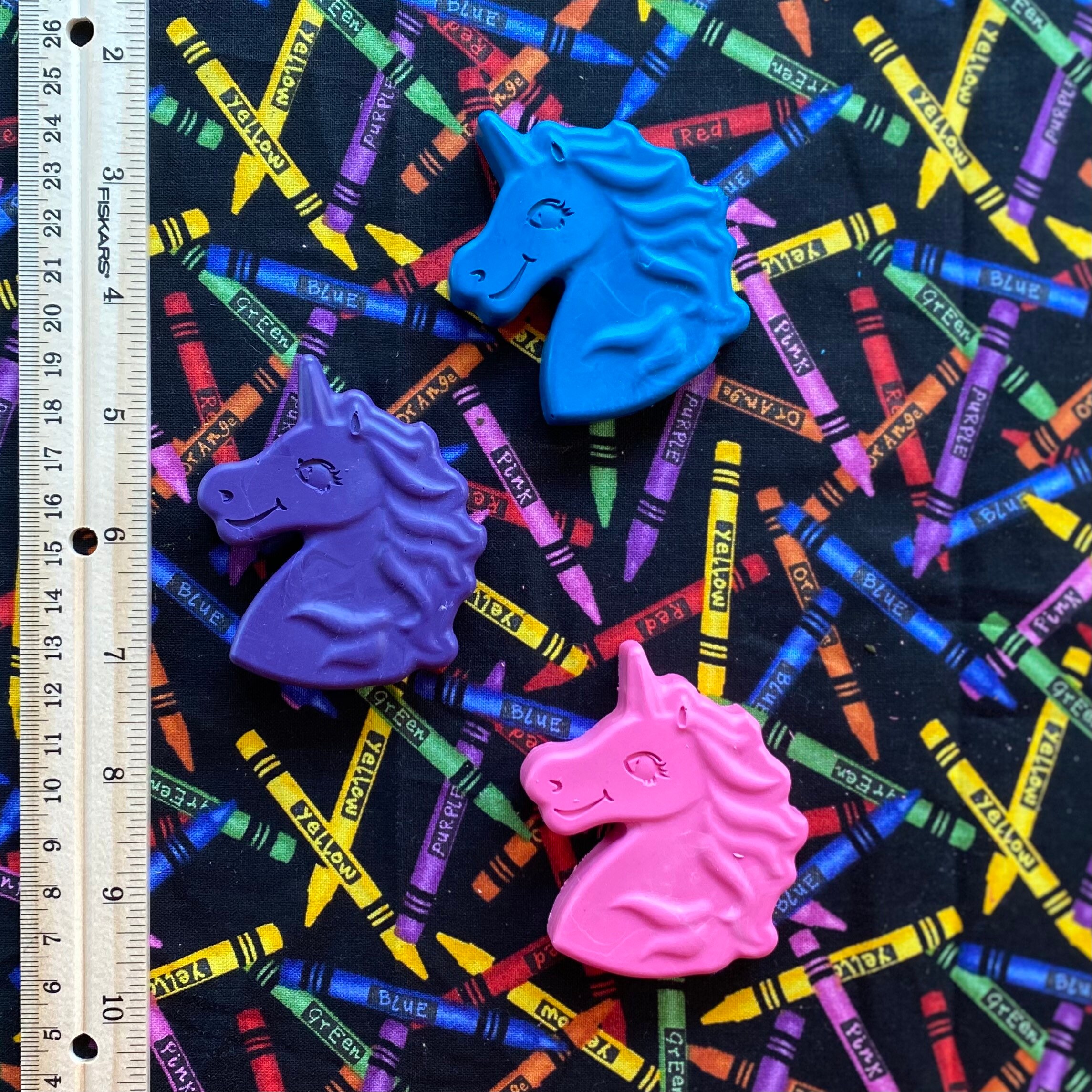 Unicorn Crayons Etsy