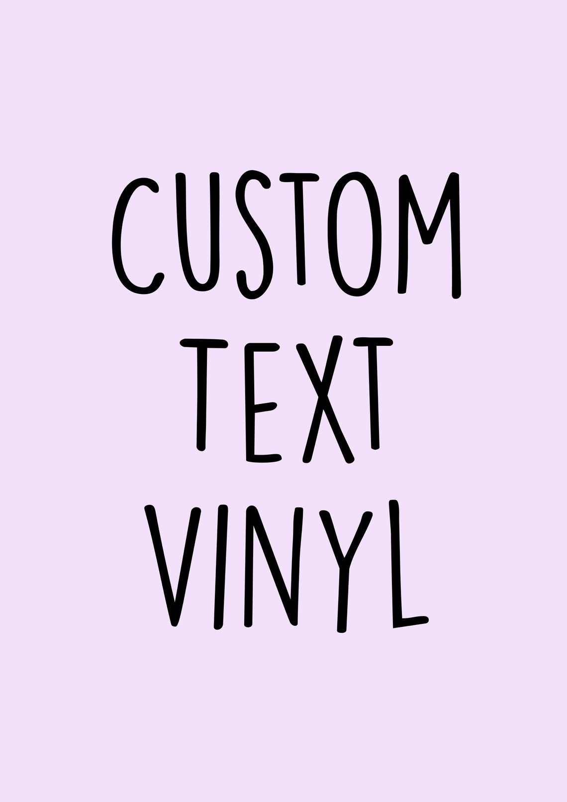 Custom Vinyl Sticker Name Decal Personalized Name Vinyl Etsy