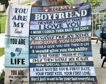 personalized blankets for girlfriend