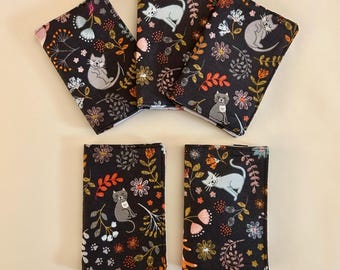 Porte-cartes, fait main, coton