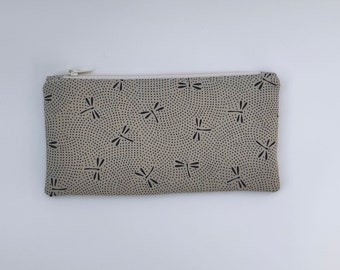Trousse à maquillage : libellules
