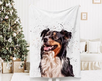 Custom Pet Blanket Using Pet Photo Name Custom Dog Blanket Personalized Dog Blankets Cat Picture Blanket Pet Photo Blanket Dog Cat Gift