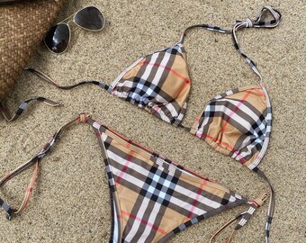 burberry inspired swimsuit