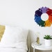 Chakra Macrame Handmade Rainbow Wheel Wreath Painters - Etsy