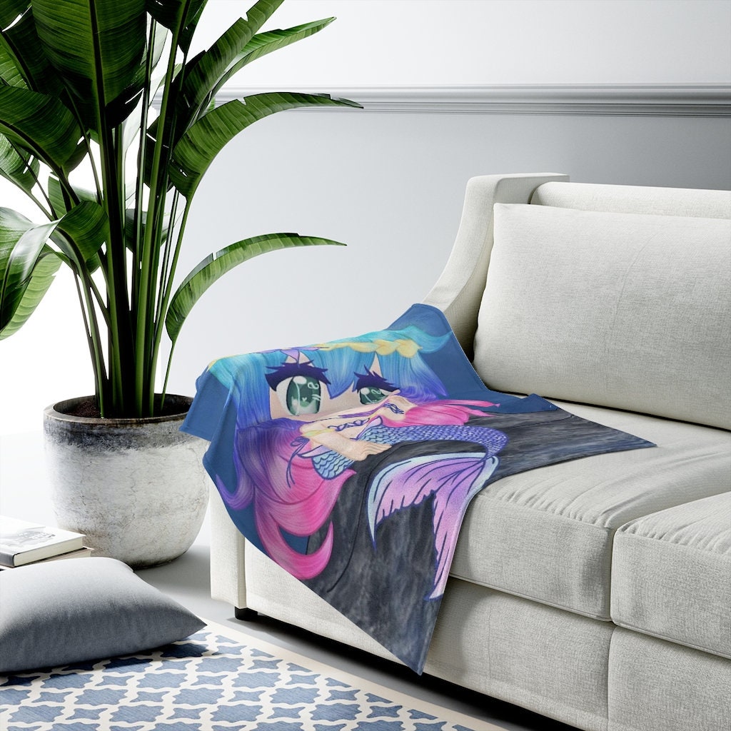 Gacha Life Velveteen Plush Blanket Etsy UK