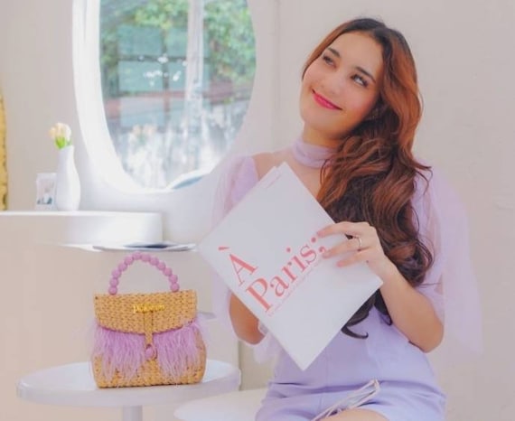 Borsa paglia deals valentino