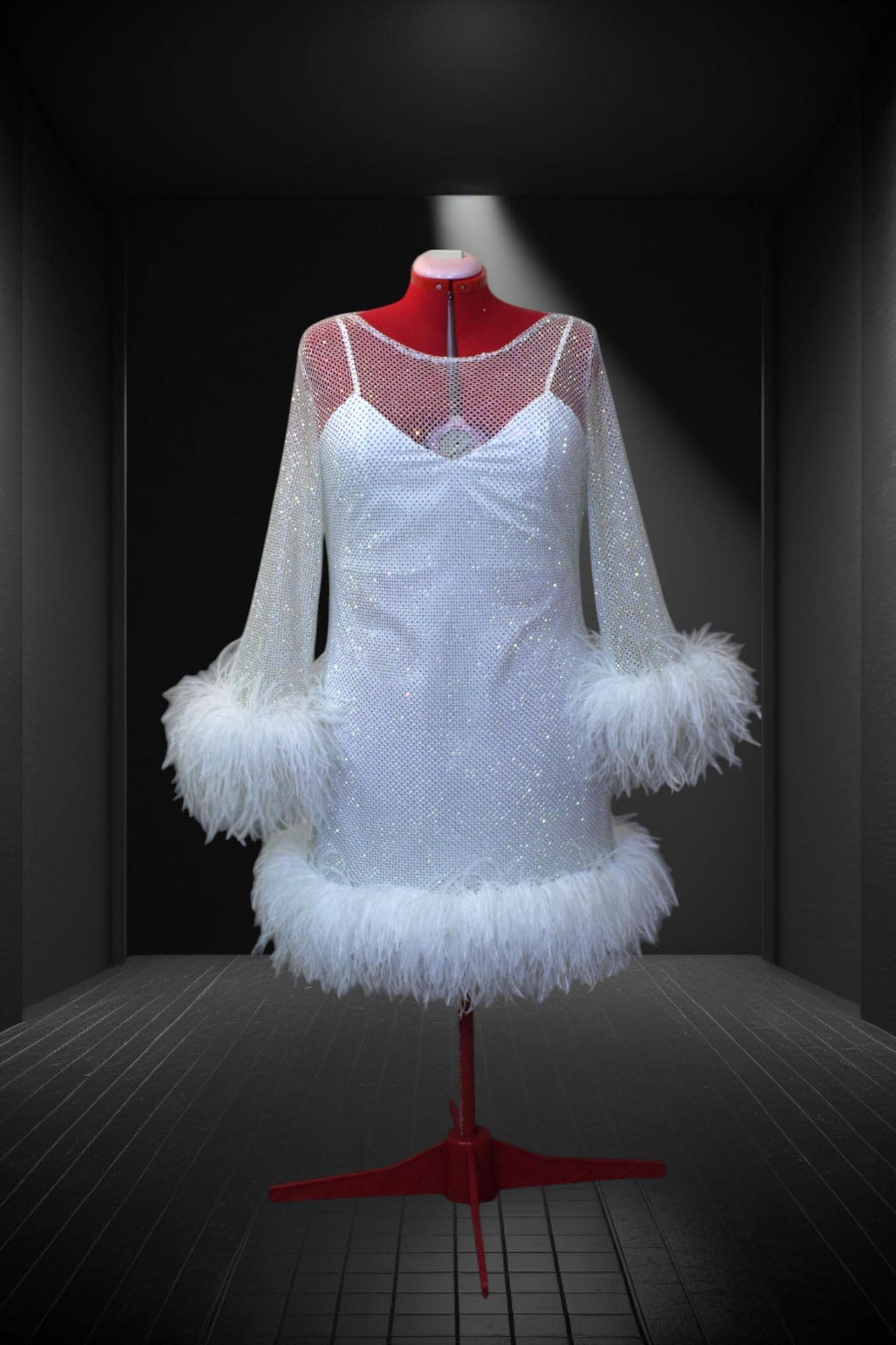 White Dress With Feathers at the Bottom - Etsy White Dress With Feathers at the Bottom - Etsy