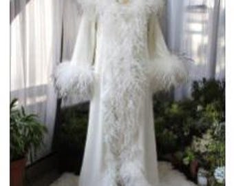 MARAYA Queen Feather Robe