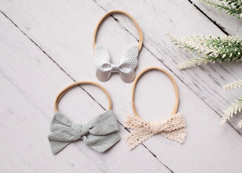 Baby Shower Gift Newborn Announcement Toddler Gift Newborn Girl Elegant Bow Collection Baby Girl First outfit Newborn Gift Baby Gift