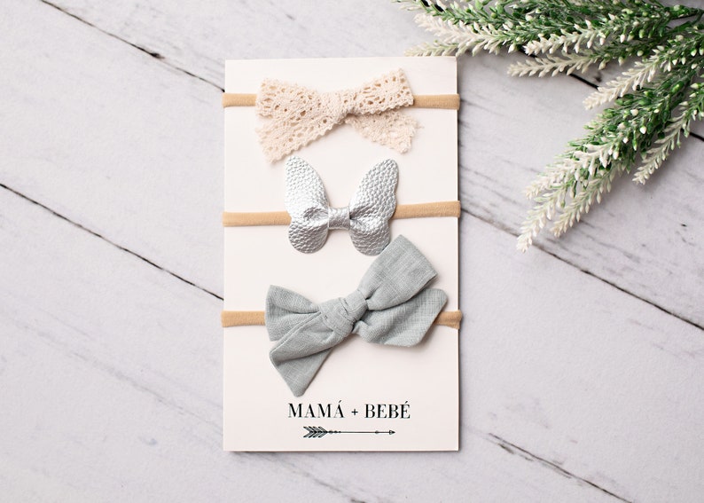 Baby Shower Gift Newborn Announcement Toddler Gift Newborn Girl Elegant Bow Collection Baby Girl First outfit Newborn Gift Baby Gift