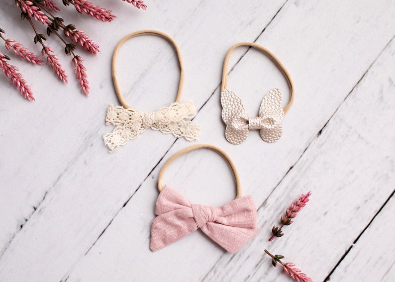 Baby Shower Gift Newborn Announcement Toddler Gift Newborn Girl Elegant Bow Collection Baby Girl First outfit Newborn Gift Baby Gift