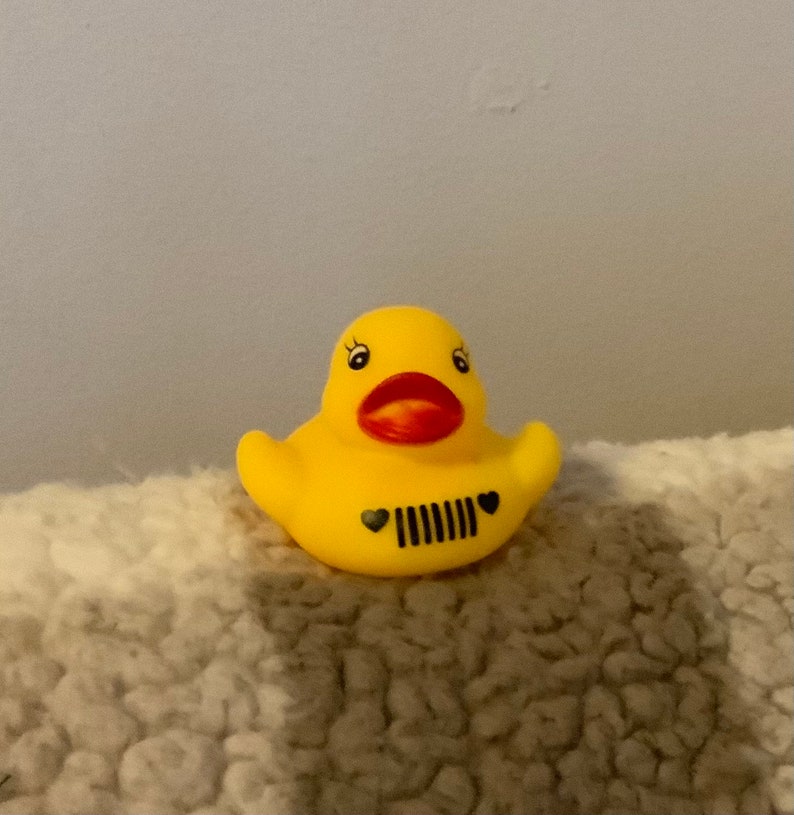 Duck with Jeep logo/tag 10 ducks with tag Etsy
