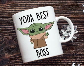 Yoda Best Boss Etsy