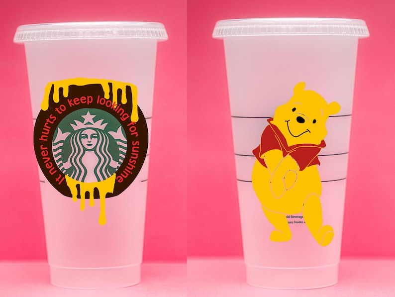 Starbucks Disney Winnie the Pooh Cups