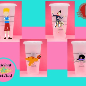 Disney&#39;s Meet the Robinsons | customizable 26 oz plastic reusable iced coffee tumbler