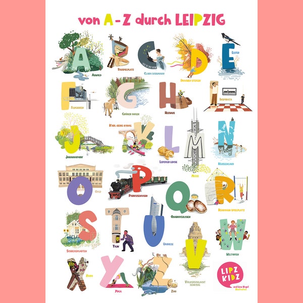 ABC-Plakat "Leipzig"