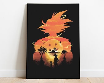 Dragon Ball Z Art Etsy