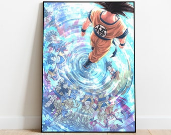 Dragon Ball Z Poster Etsy Dragon Ball Z Poster Etsy
