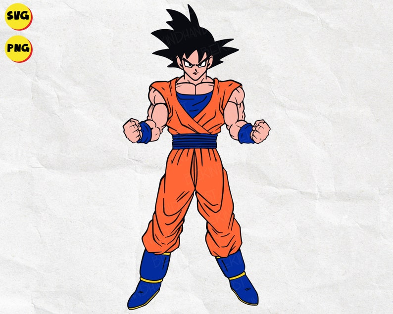 Free Free 329 Son Goku Svg SVG PNG EPS DXF File