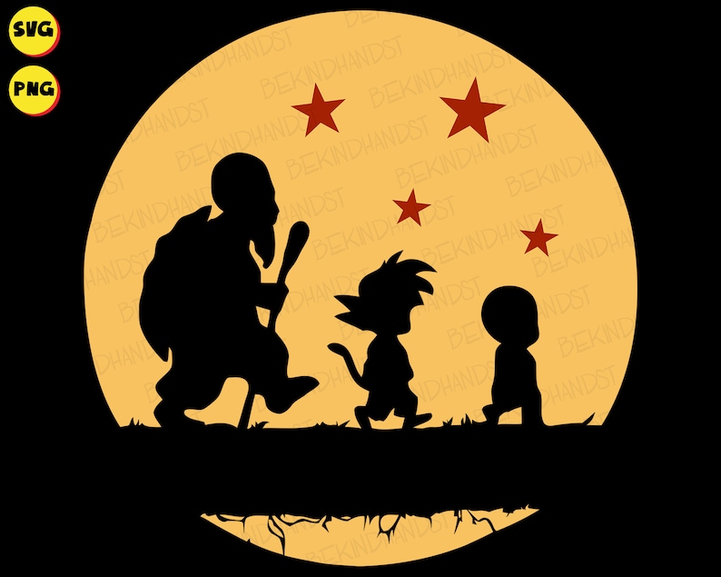 Goku Dragon Ball Svg Anime Cartoon Svg Baby Goku Son Goku ...