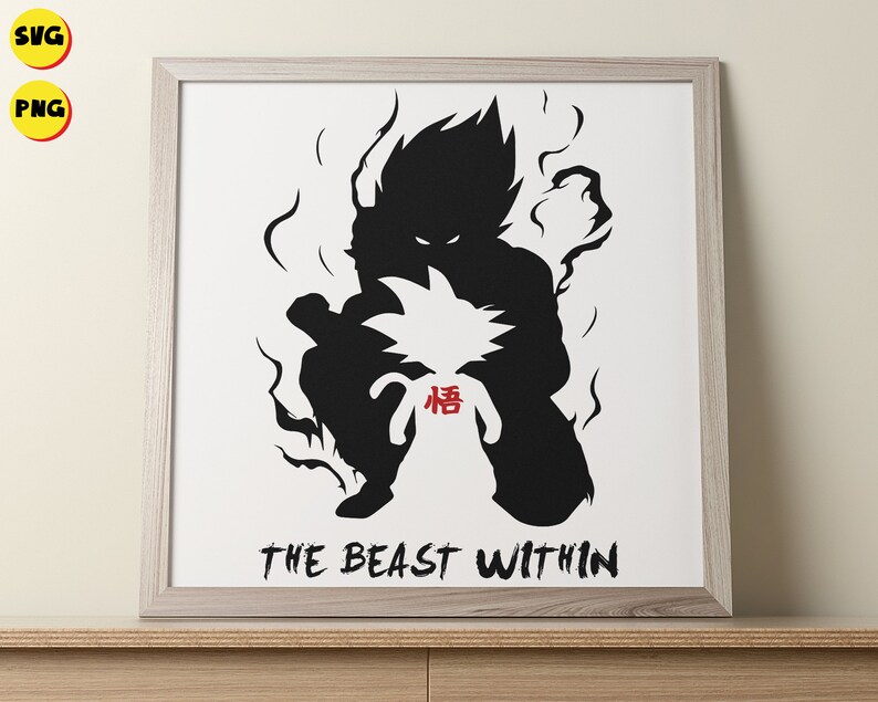 Download Dragon Ball Son Goku Svg Super Saiyan Svg Goku Silhouette ...