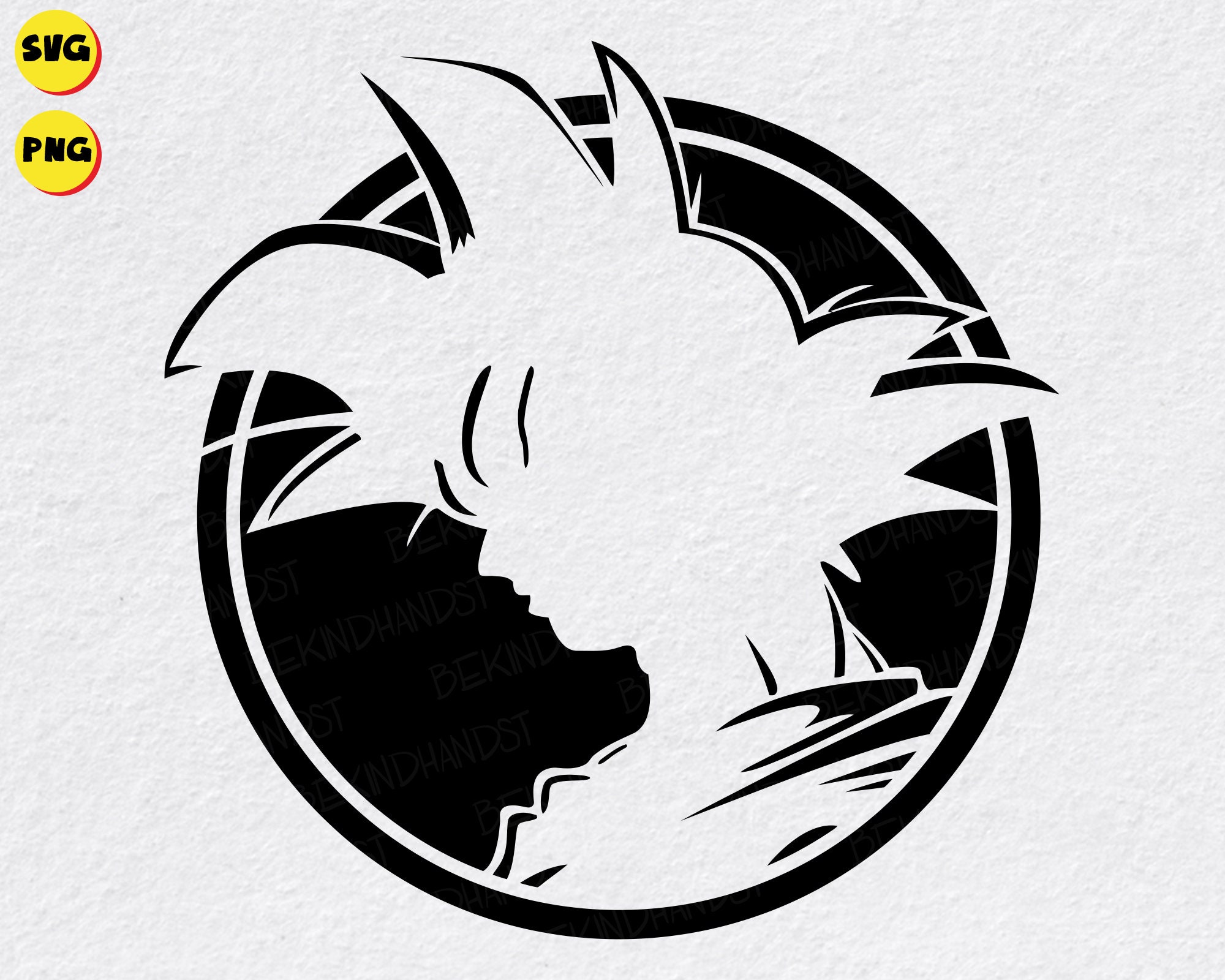 Goku Dragon Ball Z Svg Anime Cartoon Goku Silhouette Son | Etsy