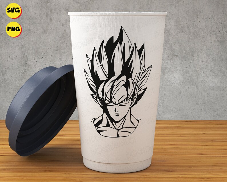 Download Goku Super Saiyan Svg Bundle Dragon Ball Z Svg Japanese | Etsy