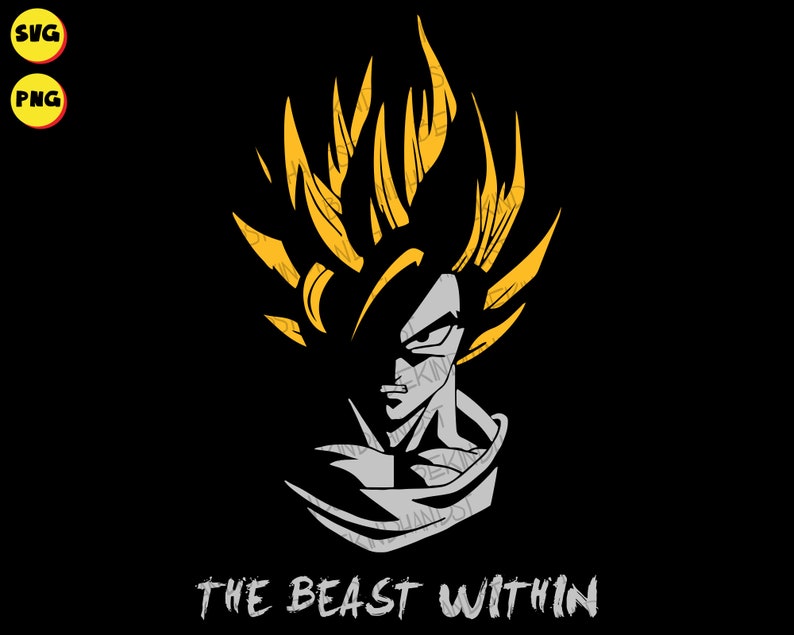 Download Dragon Ball Z Svg Bundle Son Goku The Beast Within Svg ...