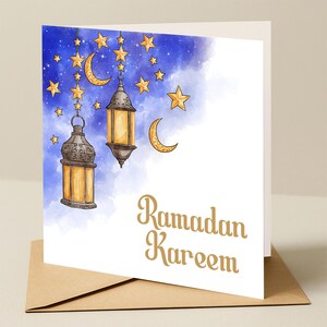 Eid Mubarak Card, Custom Eid Greeting Card, Eid Celebration Card, Personalised Islamic Card, Eid Gift Card for Family & Friends