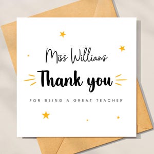 Merci d'être un excellent professeur