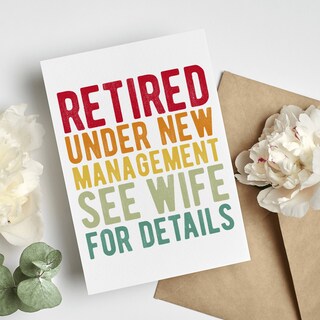 Tazza Da Caffè 325 Ml Con Scritta Divertente 'Retirement Under New Management See Wife For Details' – Regalo Perfetto Per Pensionati Uomo