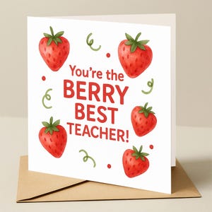 Carte de remerciement pour professeur Merci d'être un professeur merveilleux, carte de remerciement personnalisée pour professeur - Merci pour professeur