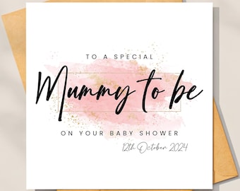Carte de fête de naissance | Carte future maman, Happy baby shower, carte nouvelle maman, future maman, future maman, carte nouveau bébé, carte baby shower personnalisée