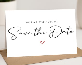 Just a little note to Save the Date ... PREGNANCY ANNOUNCEMENT CARD, uncle, grandparent card Baby Announcement Baby Scan Photo