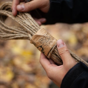 Bushcraft Tarred Rope - 40 meters