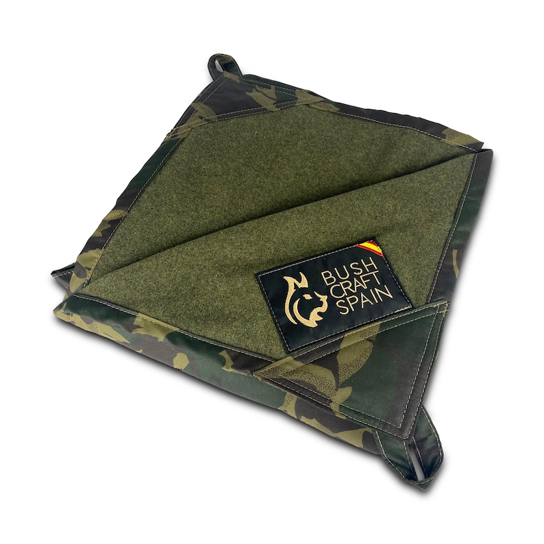 Oilskin and Wool Ground Cloth Handmade Gen2 Sleeping Base Etsy