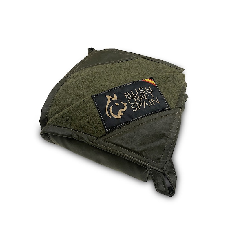 Oilskin and Wool Ground Cloth Handmade Gen2 Sleeping Base Etsy