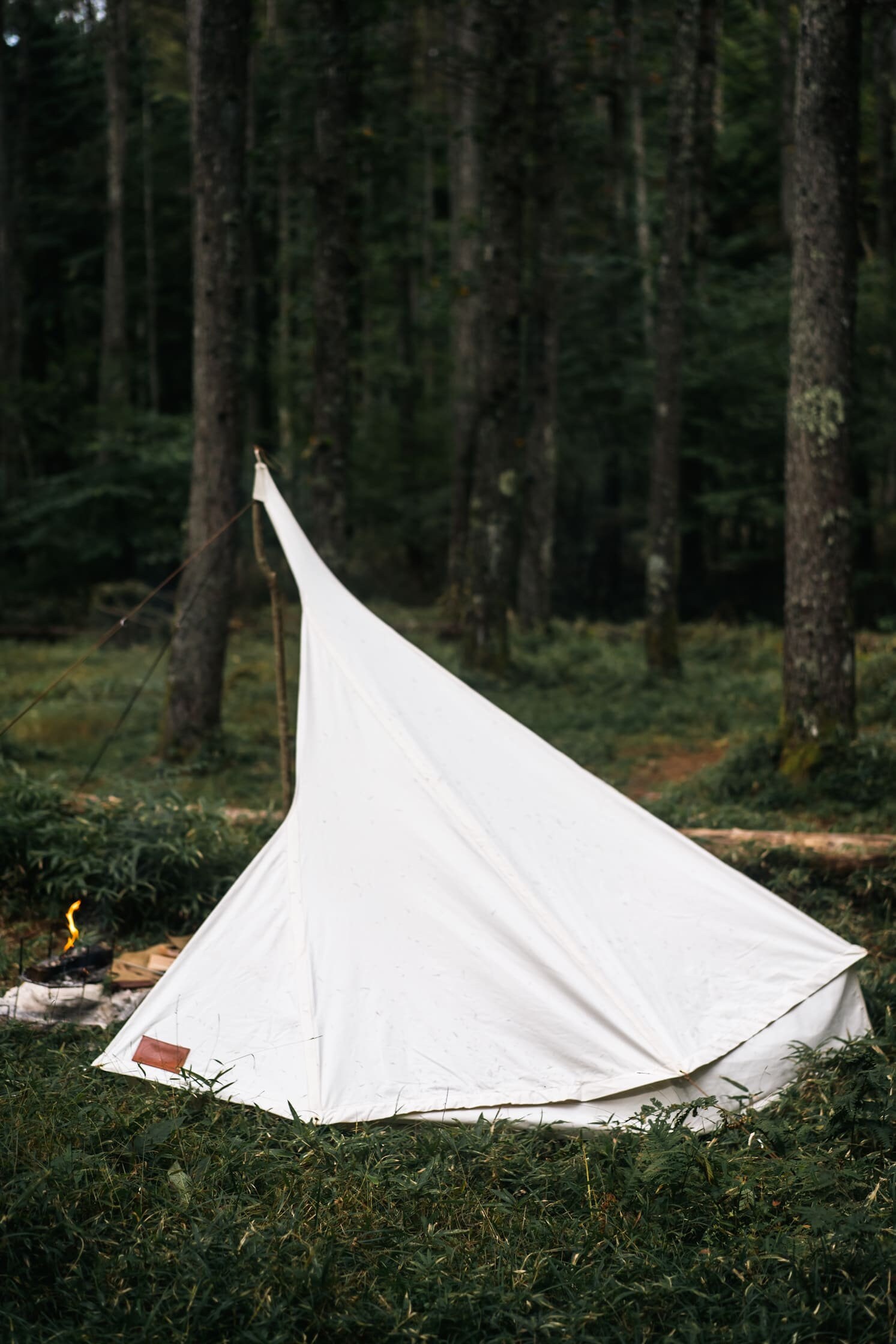Finnish Loue Tent a Bushcraft Canvas Tent Traditional Etsy Nederland