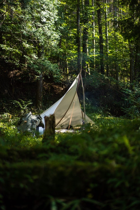 Finnish Loue Tent: a Bushcraft Canvas Tent Traditional Bushcraft and Camping  Tent With Organic Cotton Canvas. Rain-proof and Rot-resistant 