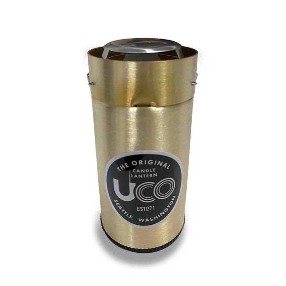  UCO Original Brass Candle Lantern Value Pack with 3 Additional  Candles and Storage Bag : Home & Kitchen
