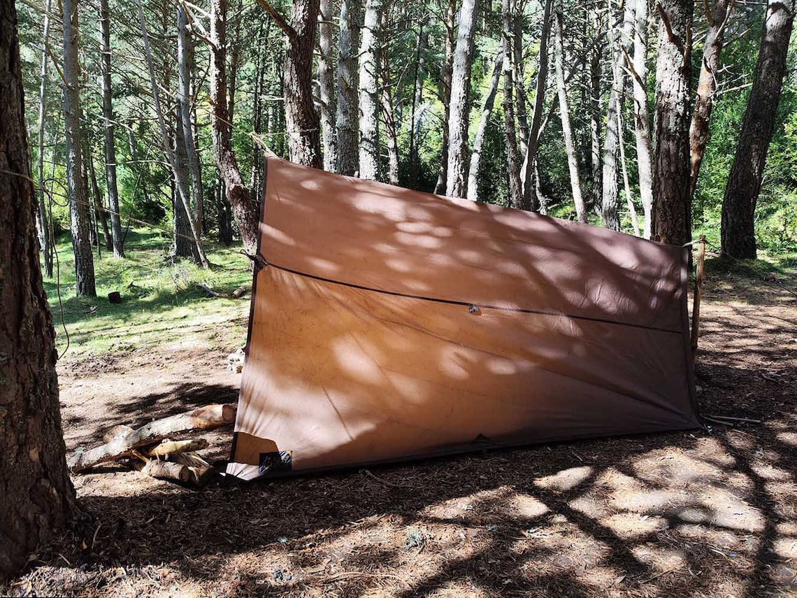The Forester Tent a Bushcraft Canvas Tent Traditional Etsy