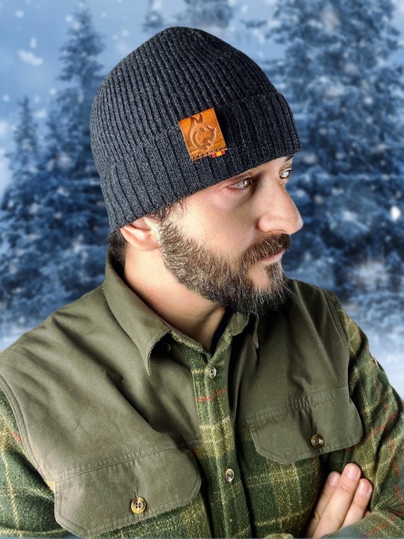 merino wool skull cap