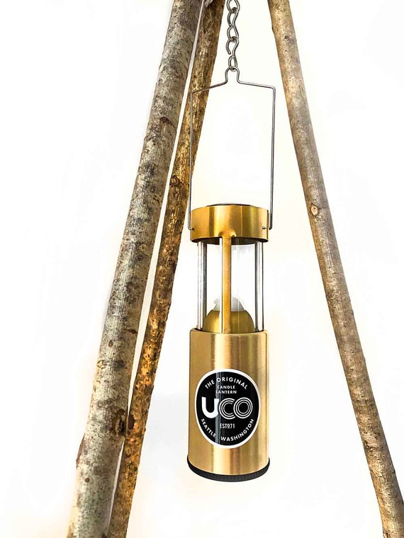 UCO Original Brass Candle Lantern -  Israel